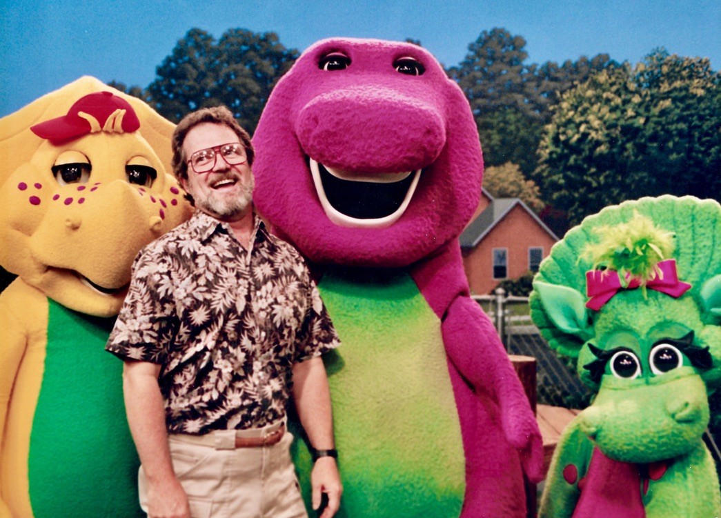 Behind the scenes photos from Barney and the Backyard Gang and Barney and Friends